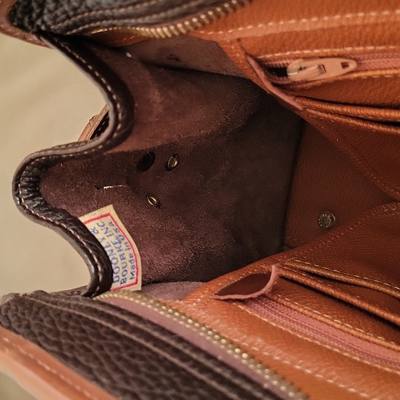 Dooney & Bourke All Weather Dark Brown Satchel Handbag - Picture 7 of 12